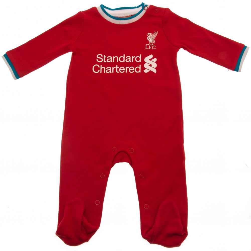 Liverpool fc baby sales sleepsuit