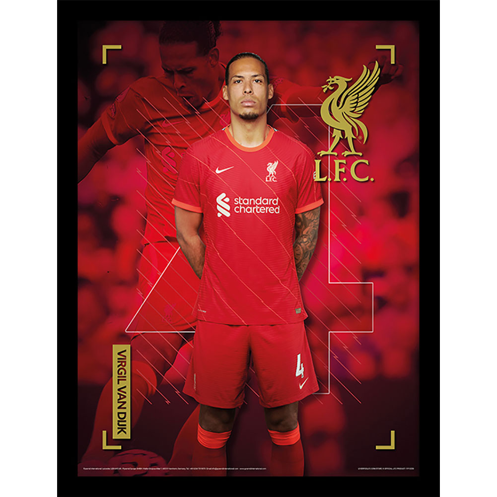 Soccer Starz Figure - Virgil Van Dijk - Liverpool - Home Kit