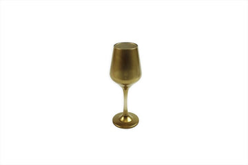 Gold Wine Glass