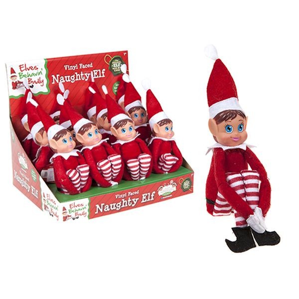 12 inch Girl Christmas Naughty Elf