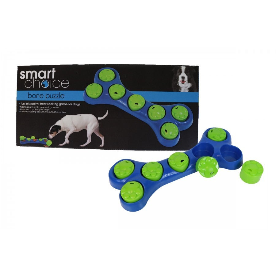 Dogs Bone Shaped Treat Puzzle