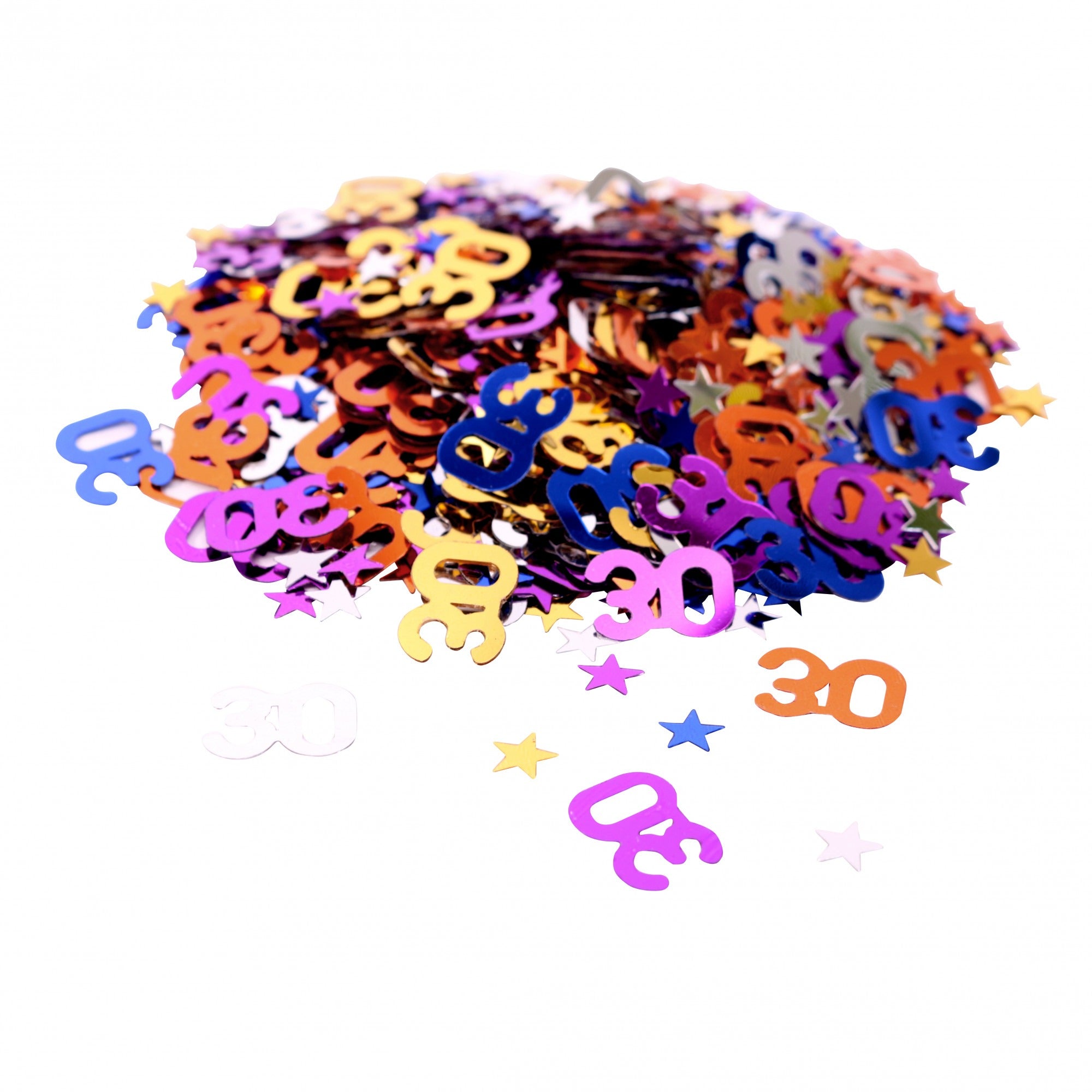 Mini Stars 30 Confetti - Multi Coloured