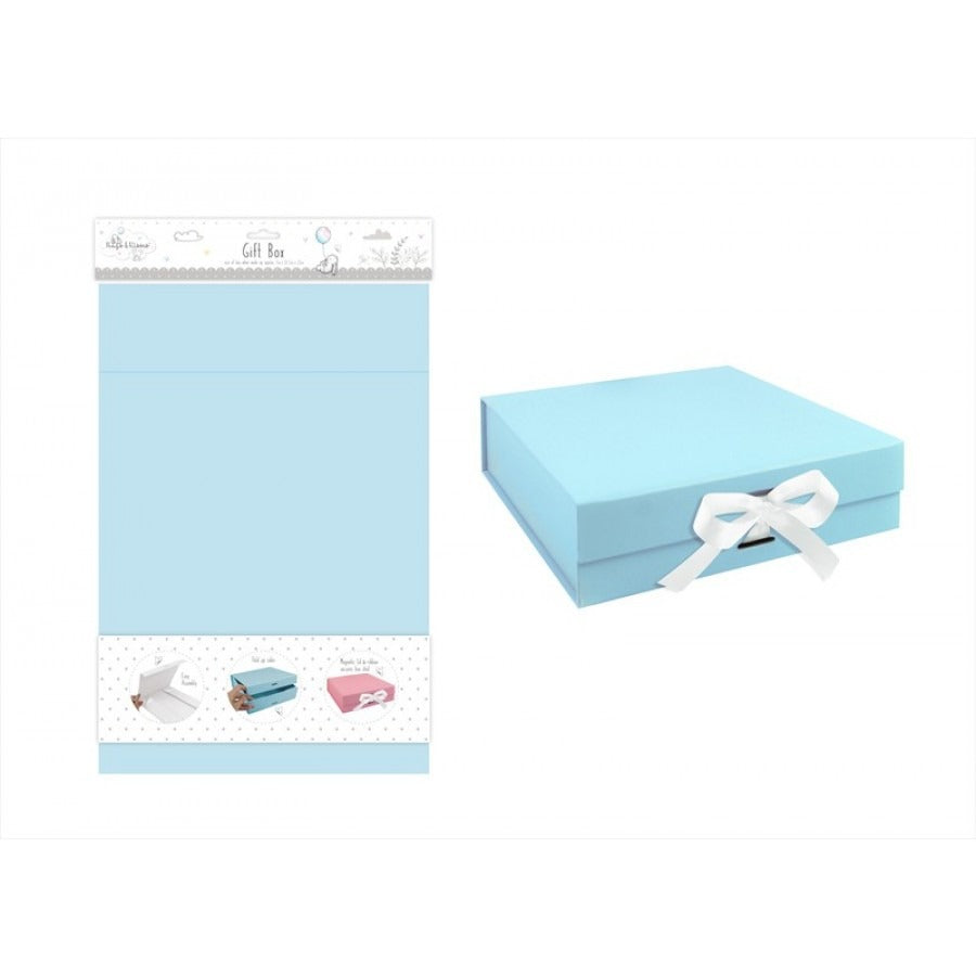 Large Baby Blue Keepsake Box