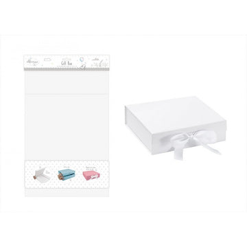 Medium White Keepsake Box