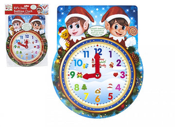 Elf Kids Bedtime Clock