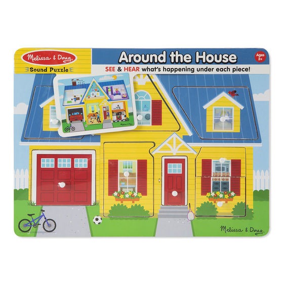 Around the House Sound Puzzle by Melissa and Doug