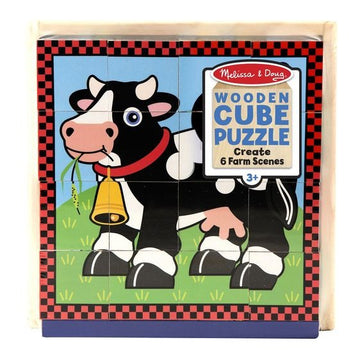 Farm Cube Puzzle by Melissa and Doug