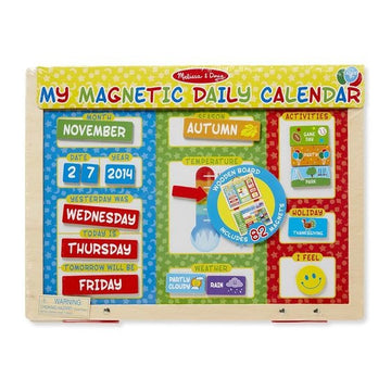 My First Daily Magnetic Calendar by Melissa and Doug