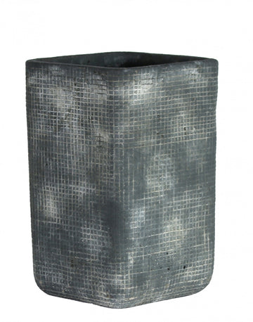 Grey Zen Ceramic Vase 22cm