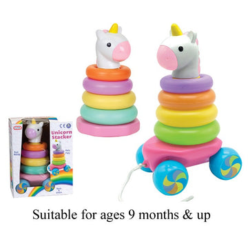 Unicorn Stacker &amp; Pull Along