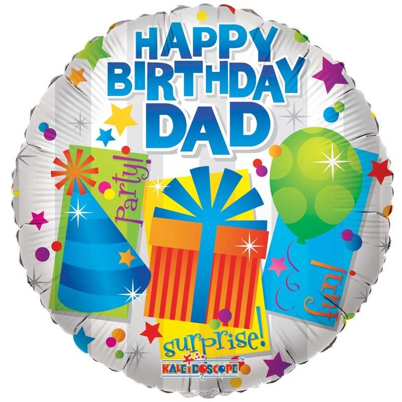 18 inchHappy Birthday Dad Balloon