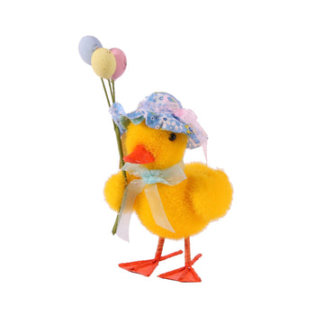 Display Duckling with Balloons (8.5x20cm)