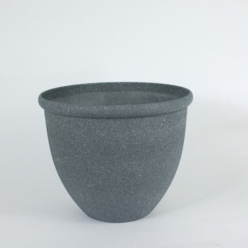 12 Inch Plastic Stone Effect Planter