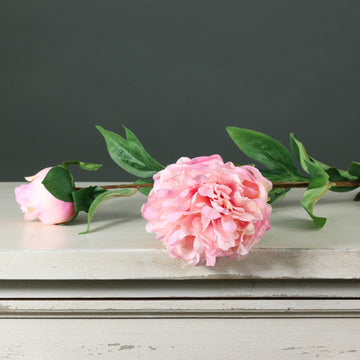 Tintagel Spray Peony Pink - 70cm