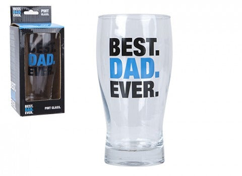 Printed Dad Pint Glass