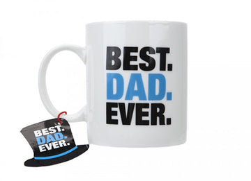 11oz Best Dad Ever Mug With Hang Tag