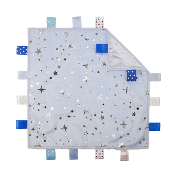 12x Blue Comforter with Moon & Stars Print