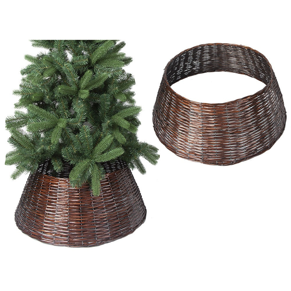 Brown Willow Christmas Tree Skirt ( 57cm x 28cm)