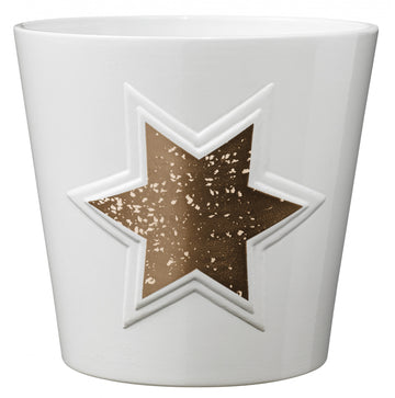 Magic Copper Star Ceramic Pot (14cm)