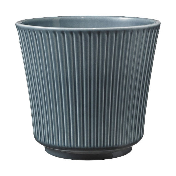 Blue Grey Delphi Ceramic Pot (16cm)