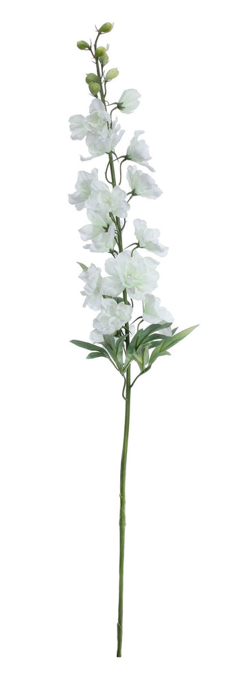 White Delphinium Spray (91cm)