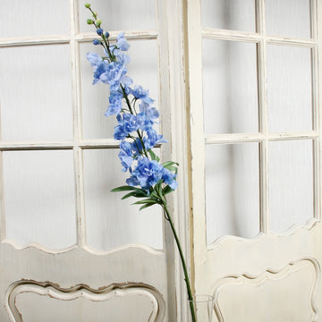 Blue Delphinium Spray (91cm)