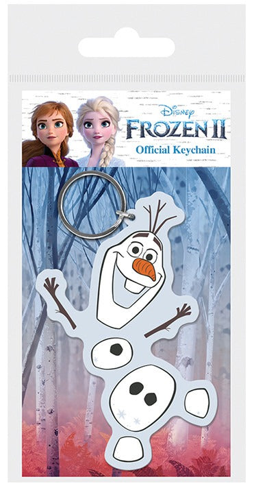 Frozen 2 Olaf Rubber Keychain