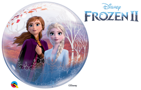 22 inch Single Bubble Frozen II Balloon