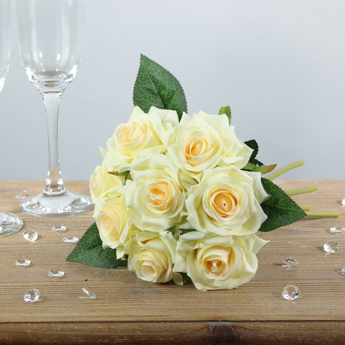 Cream Arundel Rose Bouquet