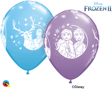 11\\\ inch Latex Special Assorted Frozen II Balloons (x25)