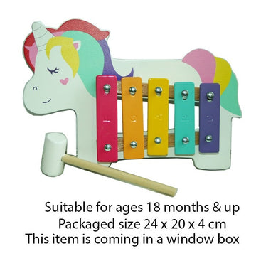 Wood Unicorn Xylophone