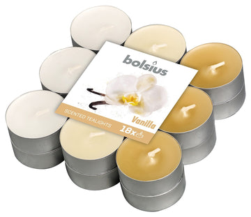 Fragranced Tealight Vanilla (Pack of 18)