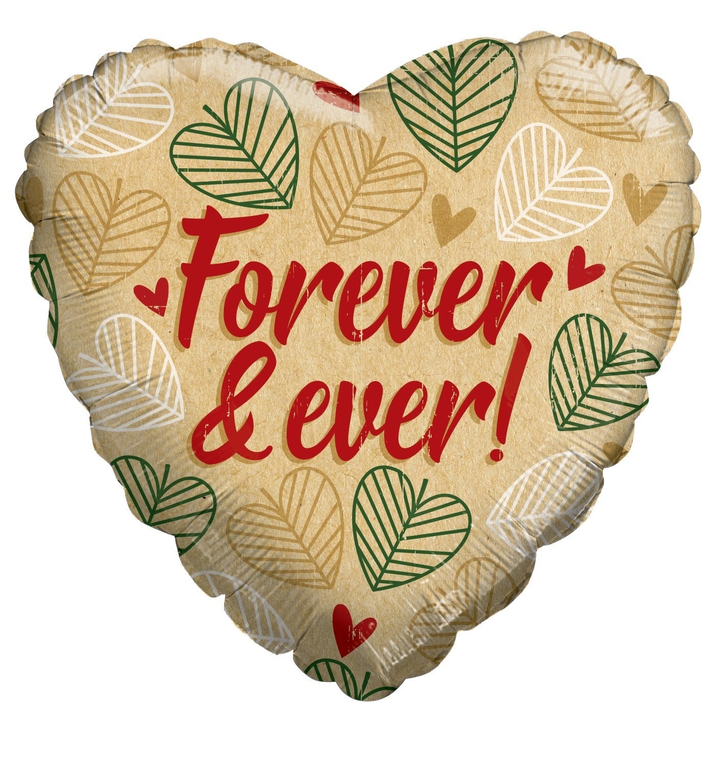 18\ inch ECO ONE Balloon - Forever and ever Leaves