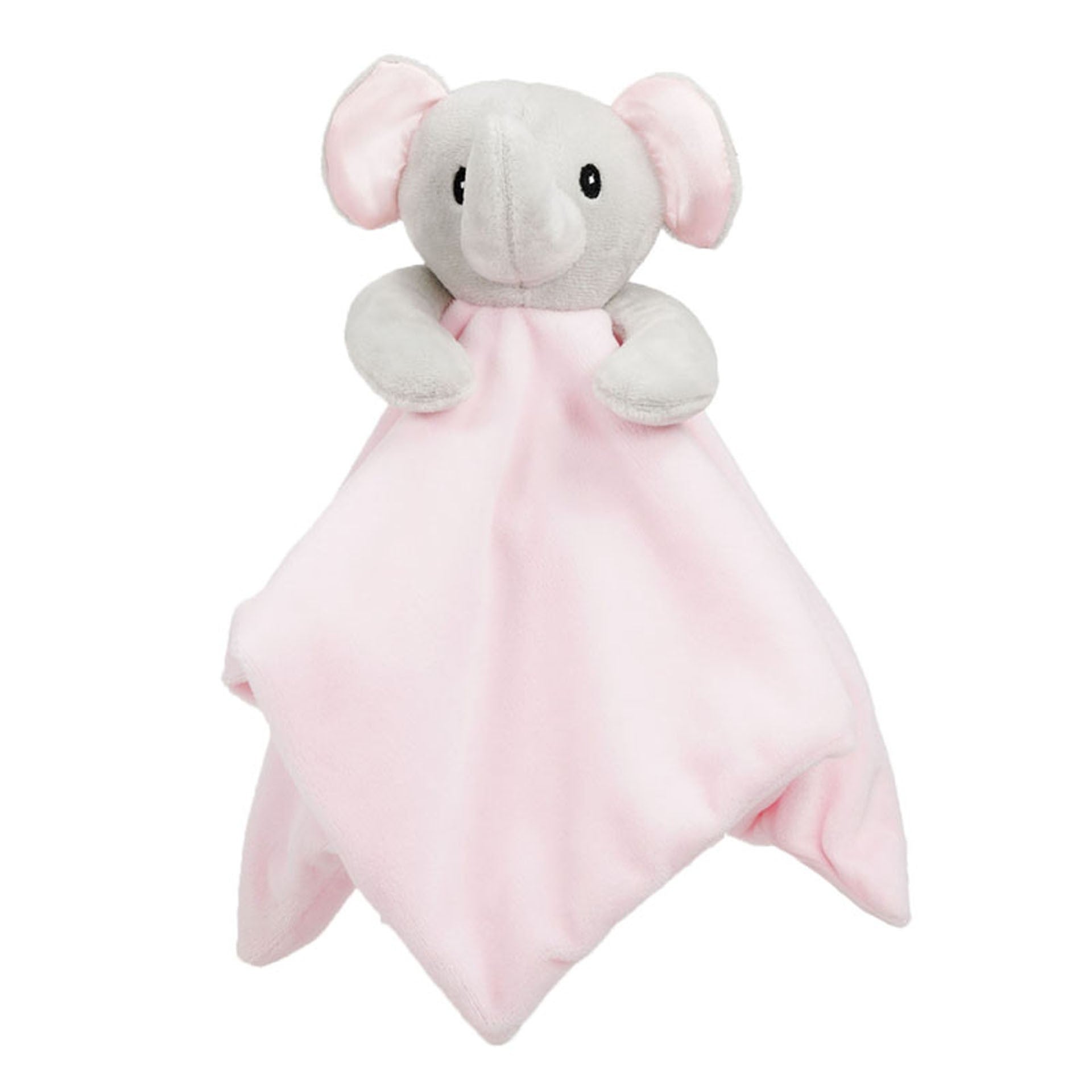 6x Pink Baby Elephant Comforter