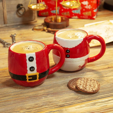 Mr and Mrs Claus Mugs