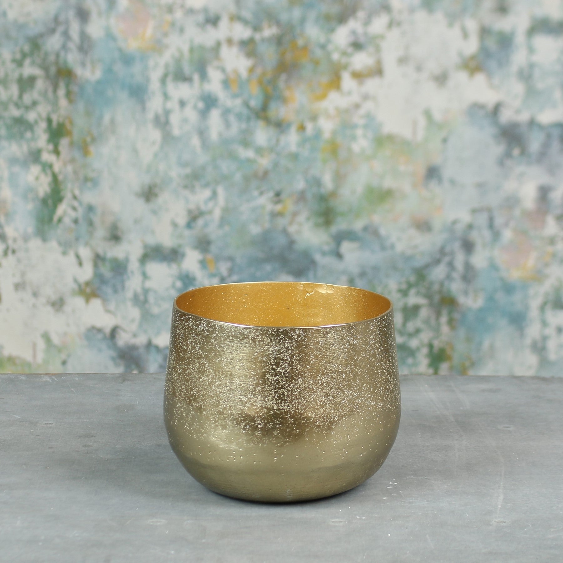 Gold Mayfair Planter (Small)