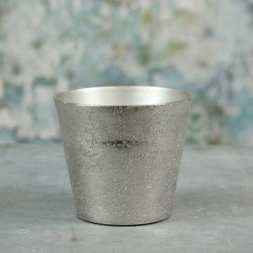 Silver Mayfair Long Tom Planter (Medium)