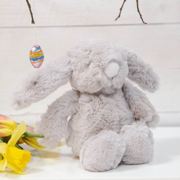 Bambino Grey Plush Rabbit Medium 1(8cm)