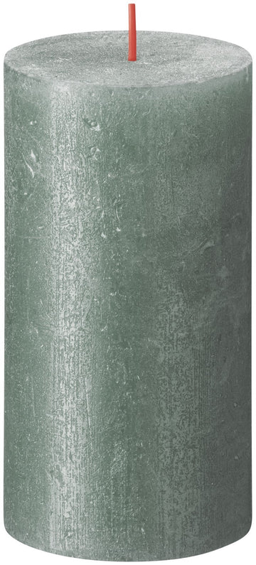 Blue Bolsius Rustic Shimmer Metallic Candle (130 x 68 mm)