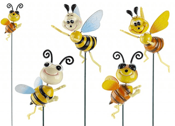 Happy Bee Stake (Assorted Product)