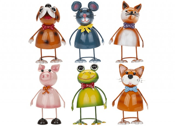 Wobbly Metal Novelty Animal (Assorted Product)