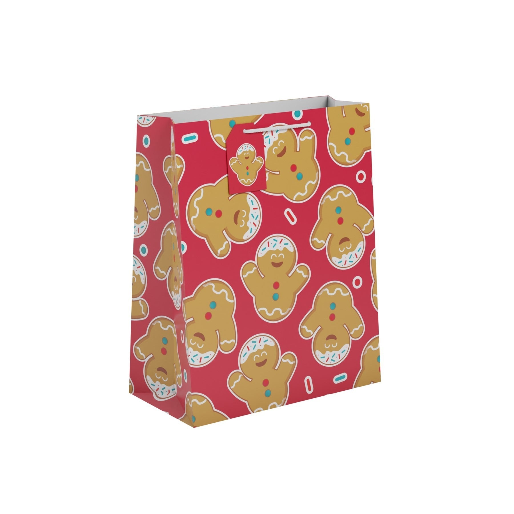 Gingerbread  Gift Bag (Large)