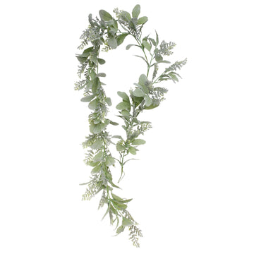 Lambs Ear Foliage Mix Garland (180cm)