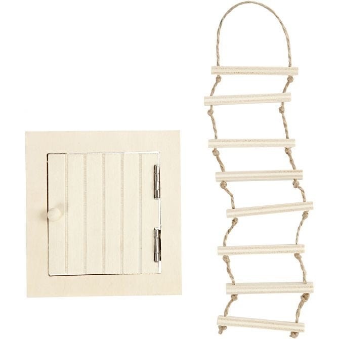 Elf Door and Rope Ladder