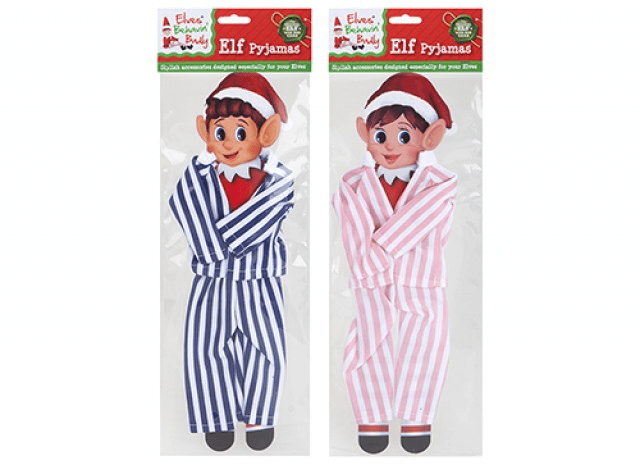 Striped Pyjamas For Elf (Assorted)
