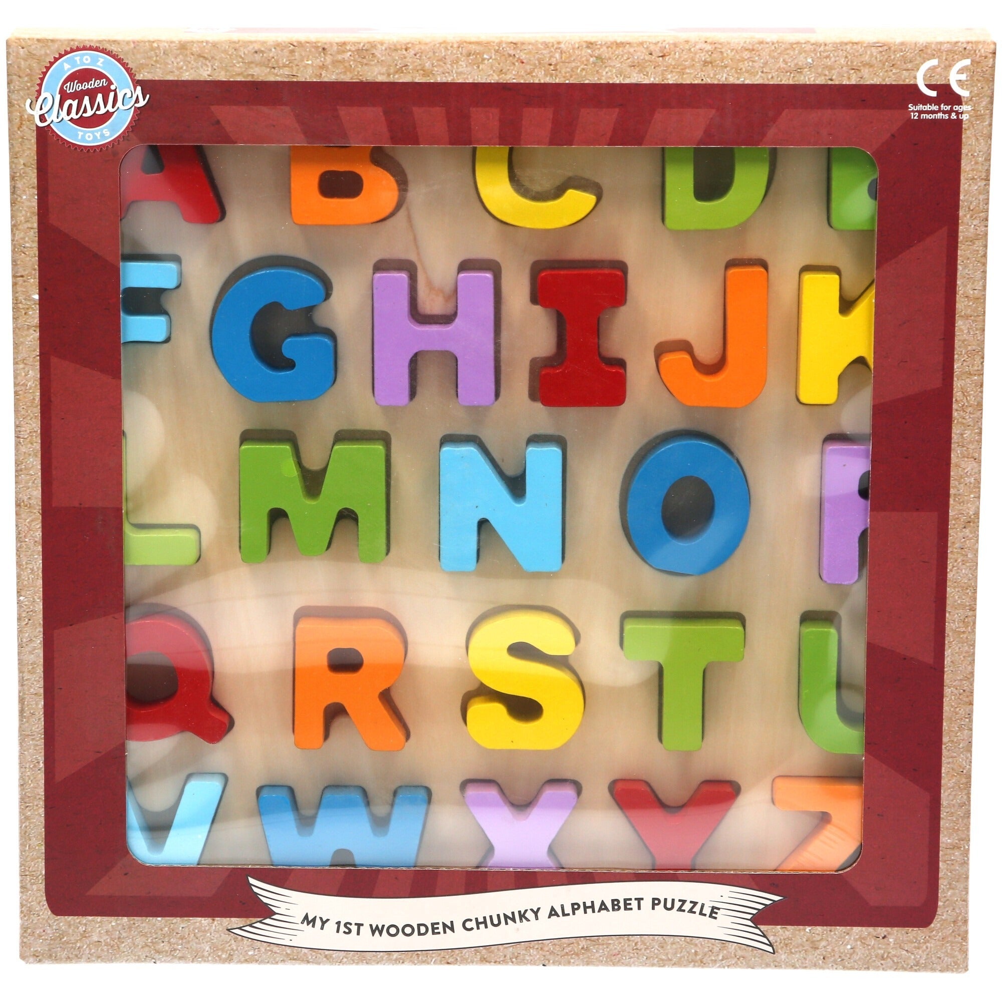 Chunky Wood Puzzle Abc