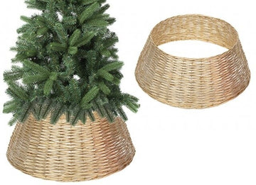 Gold Willow Christmas Tree Skirt (70cm x 28cm)