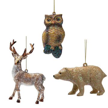 Reindeer  Owl  Giraffe Decoration (Assorted Product)