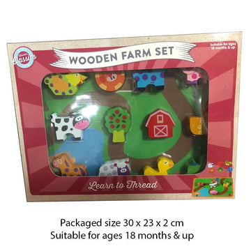 Wooden Farm Mat