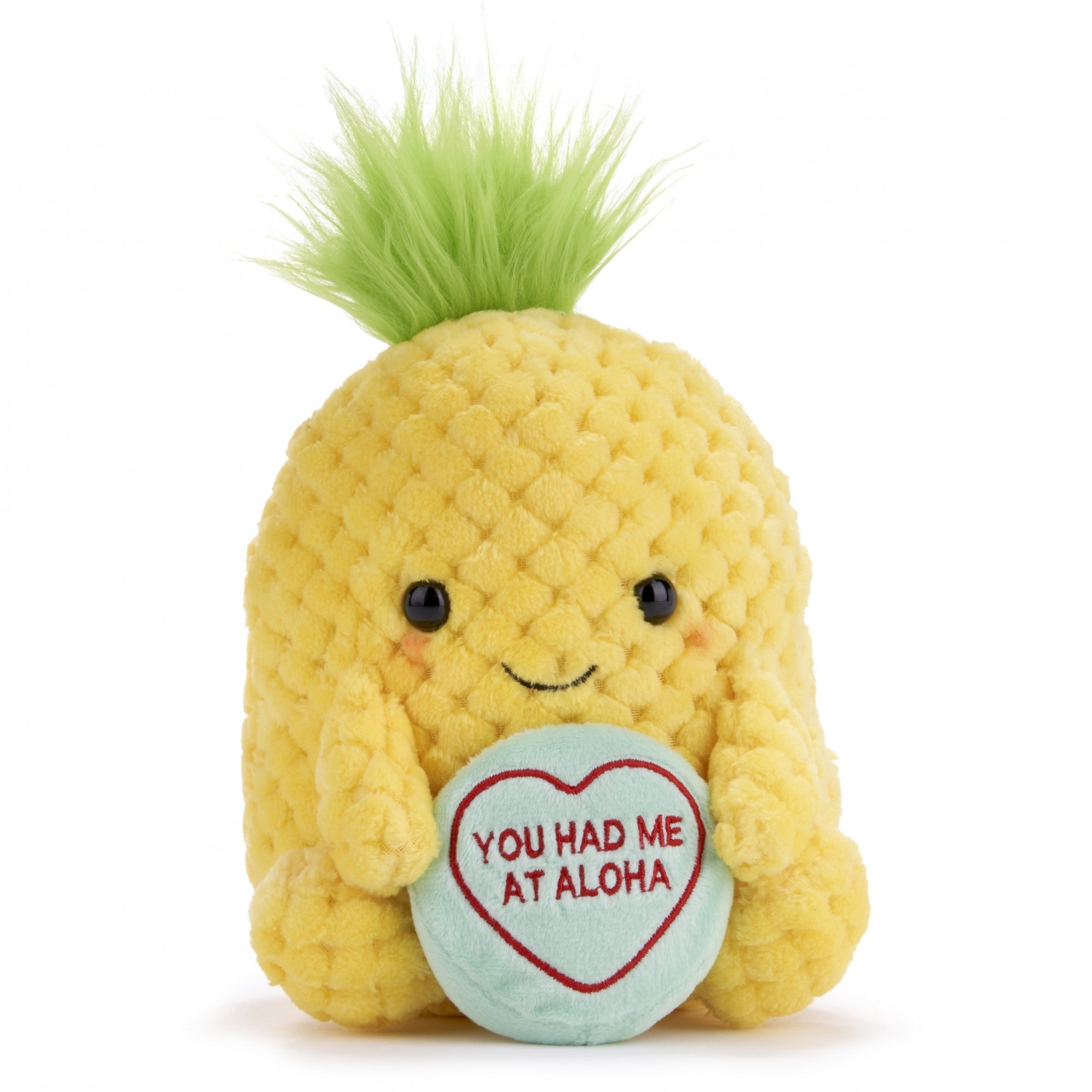 Love Hearts You had me at Aloha Pineapple Plush 18cm (7inch)